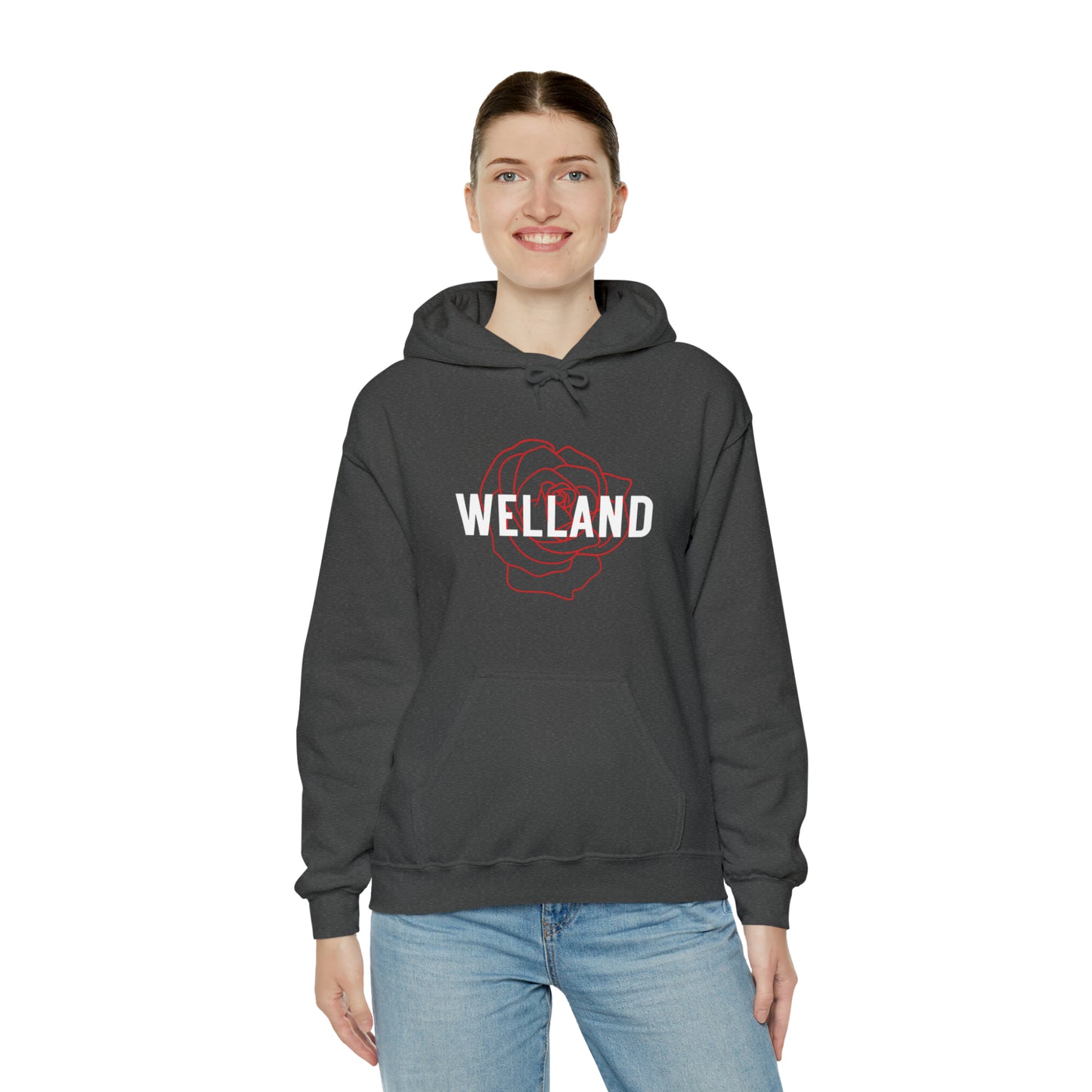 Geo Rose Hoodie