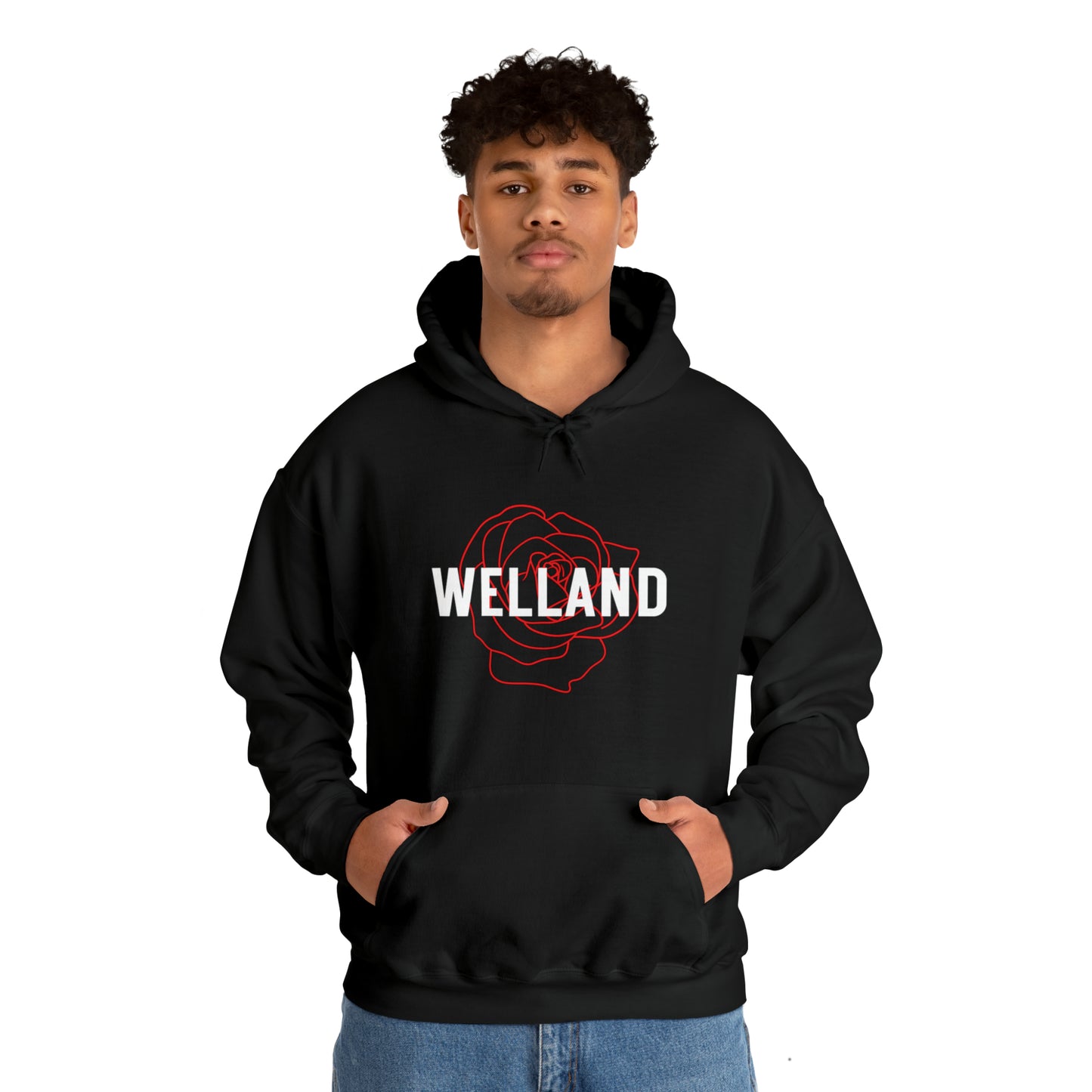 Geo Rose Hoodie