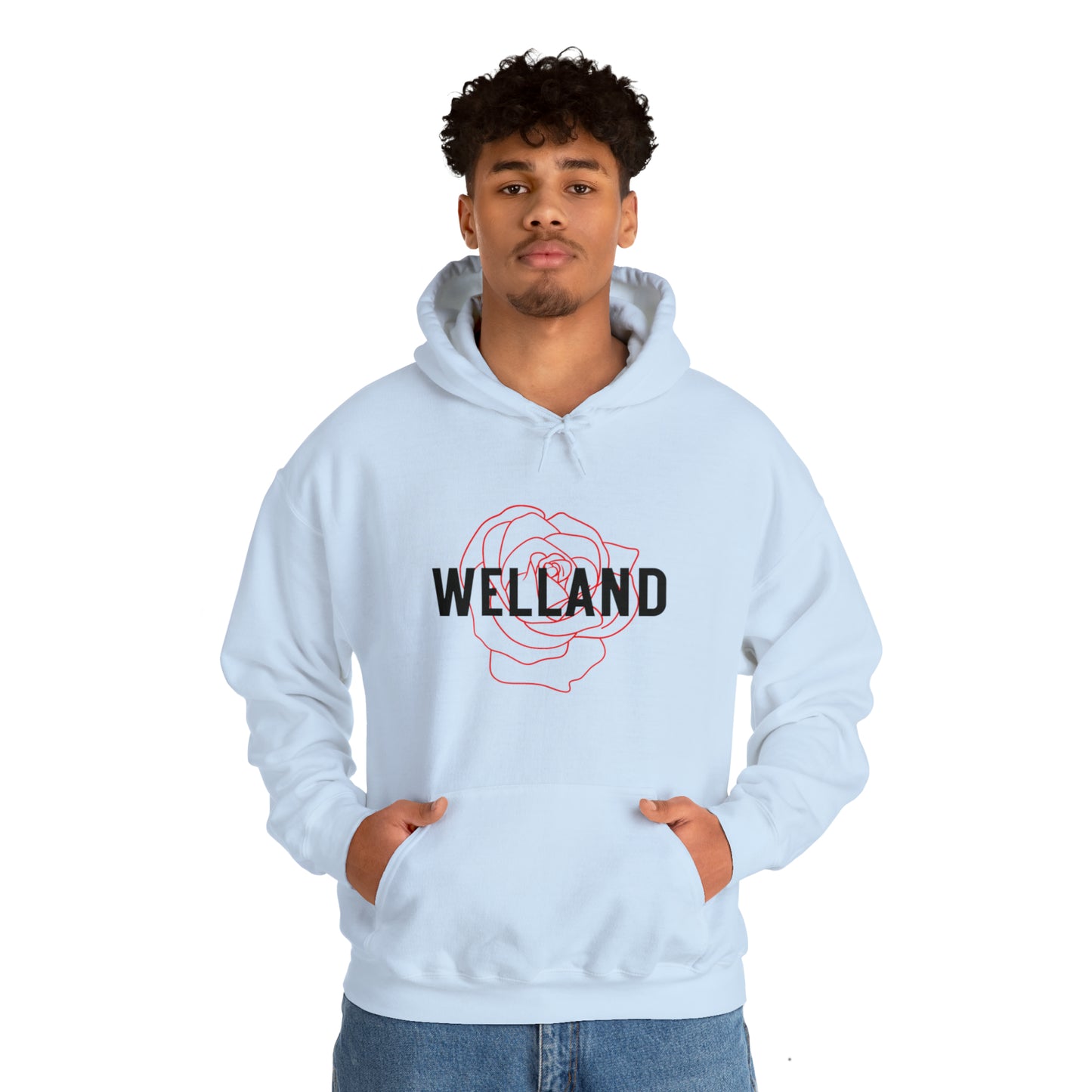 Geo Rose Hoodie