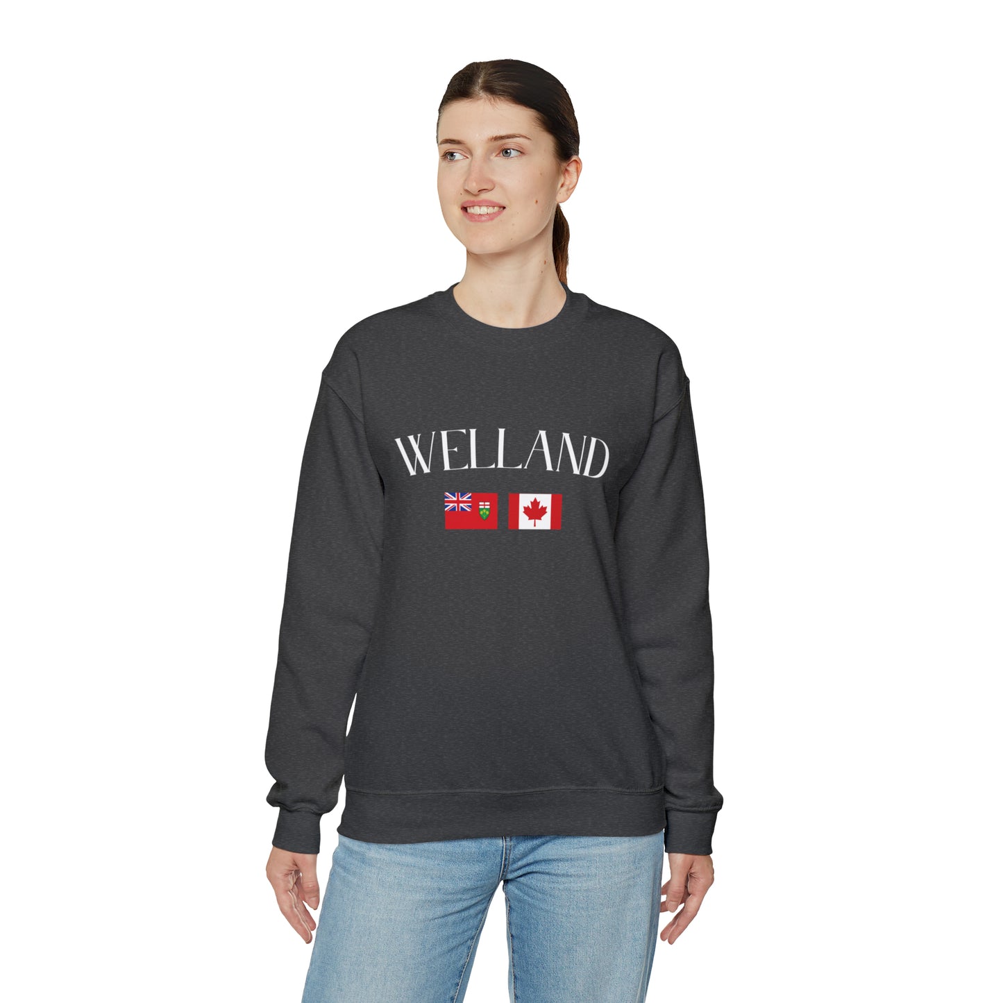Double Flag Crewneck Sweatshirt
