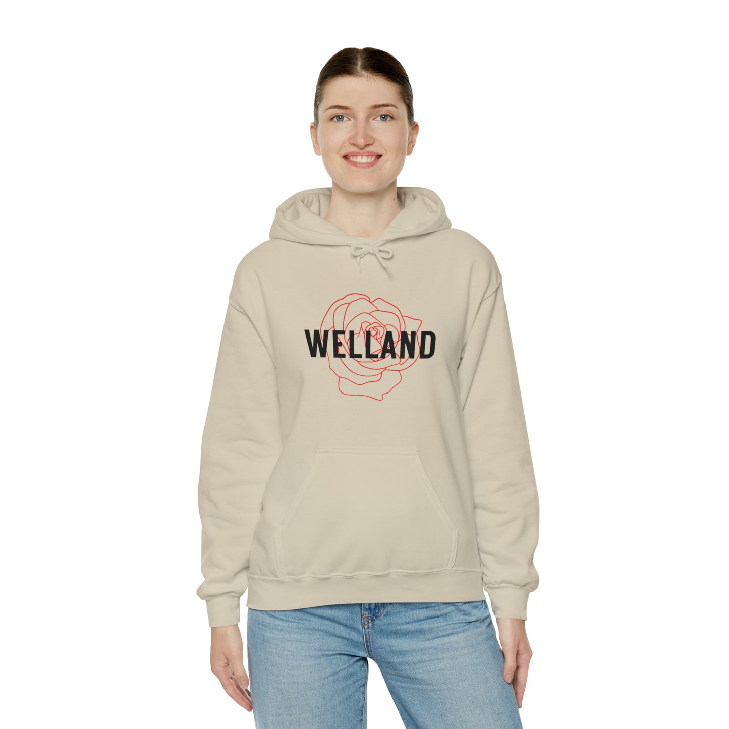 Geo Rose Hoodie