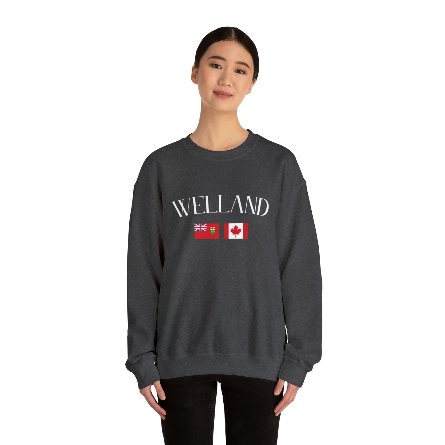 Double Flag Crewneck Sweatshirt