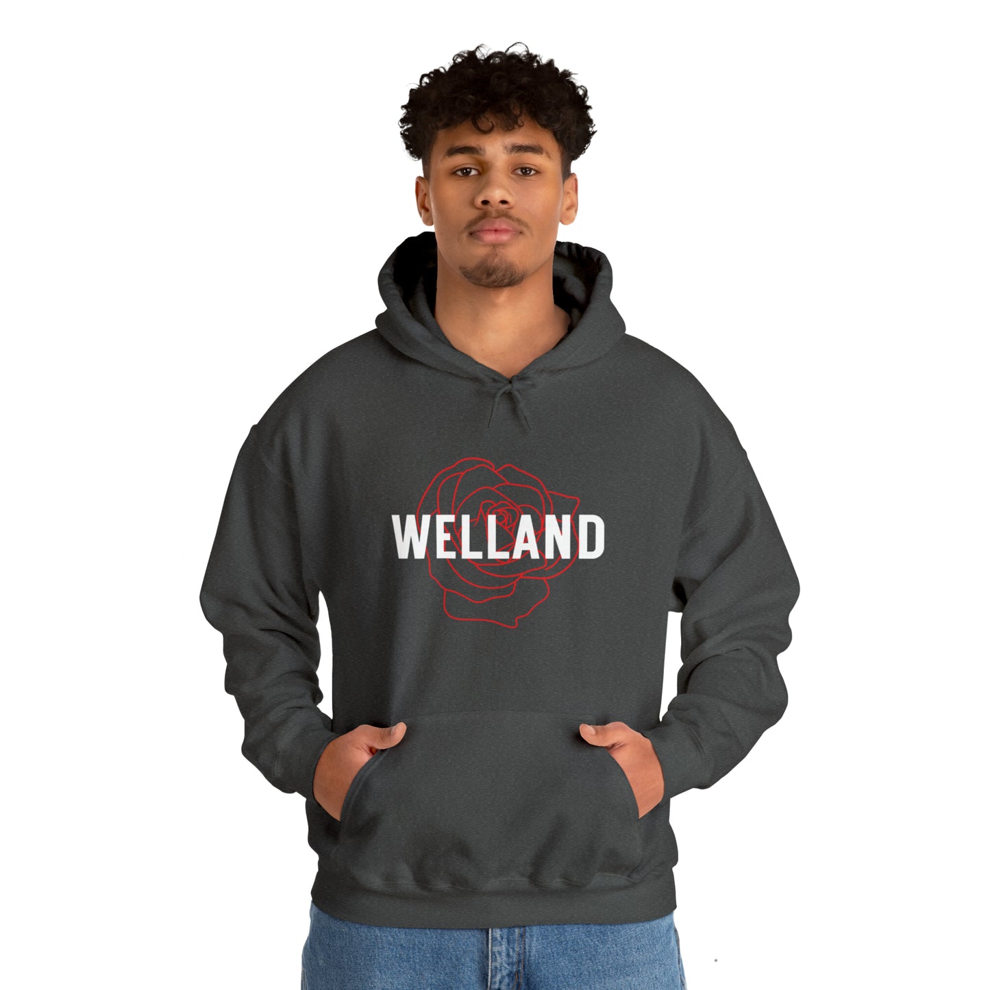 Geo Rose Hoodie