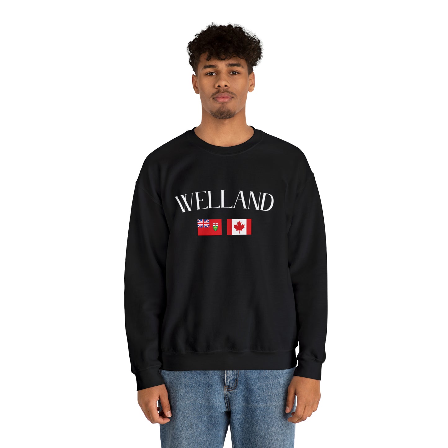 Double Flag Crewneck Sweatshirt