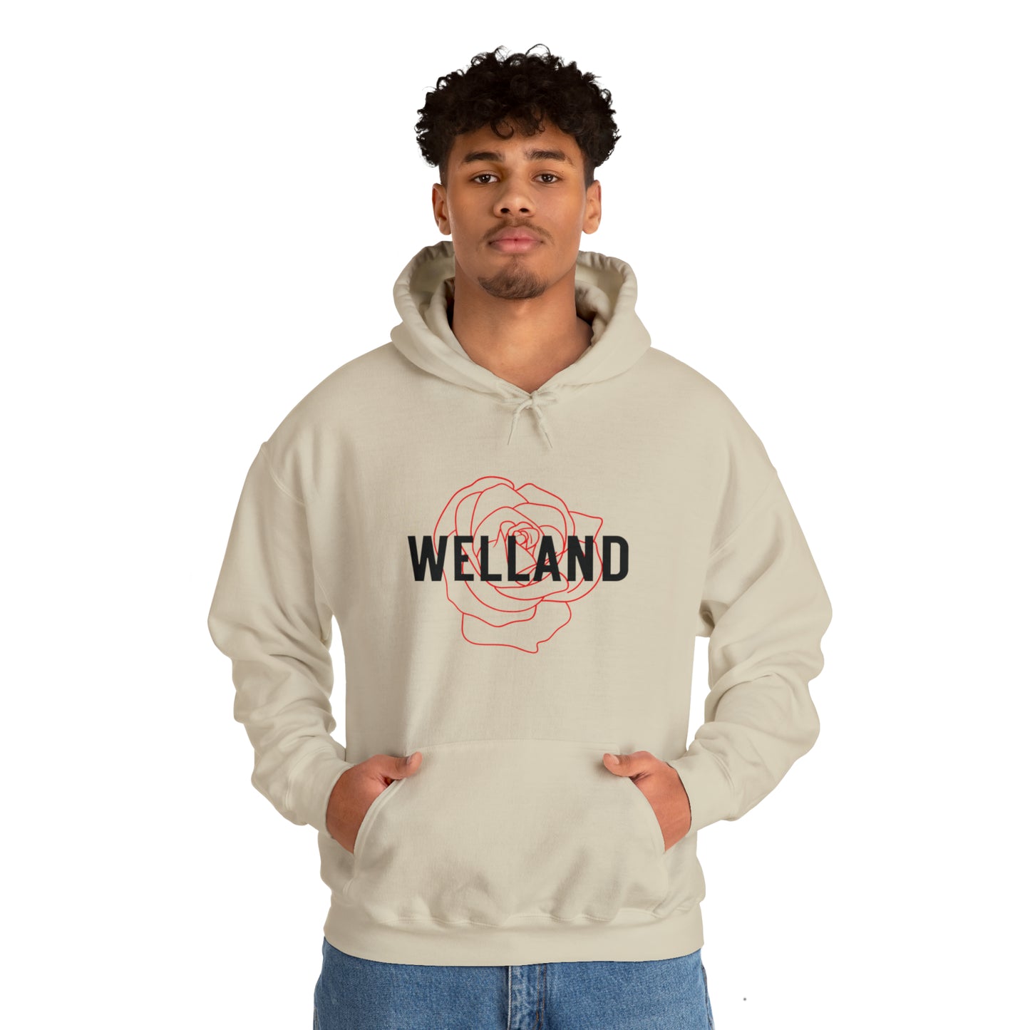 Geo Rose Hoodie