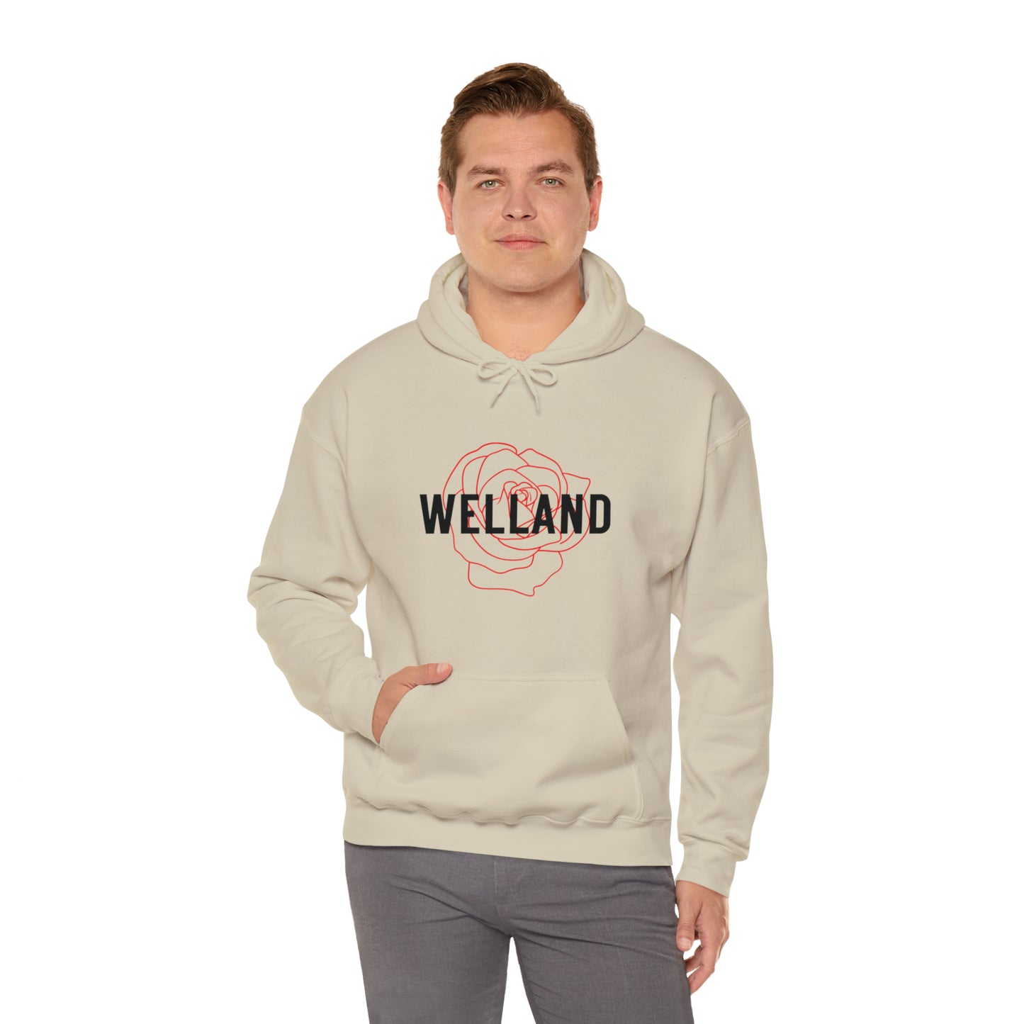 Geo Rose Hoodie
