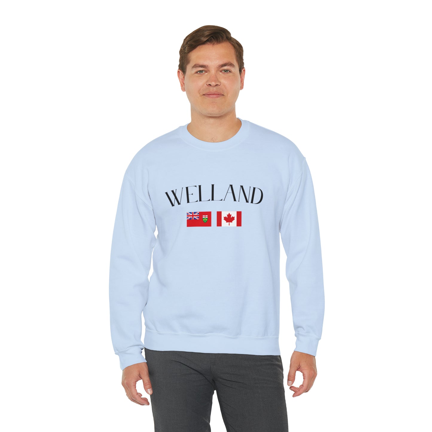 Double Flag Crewneck Sweatshirt