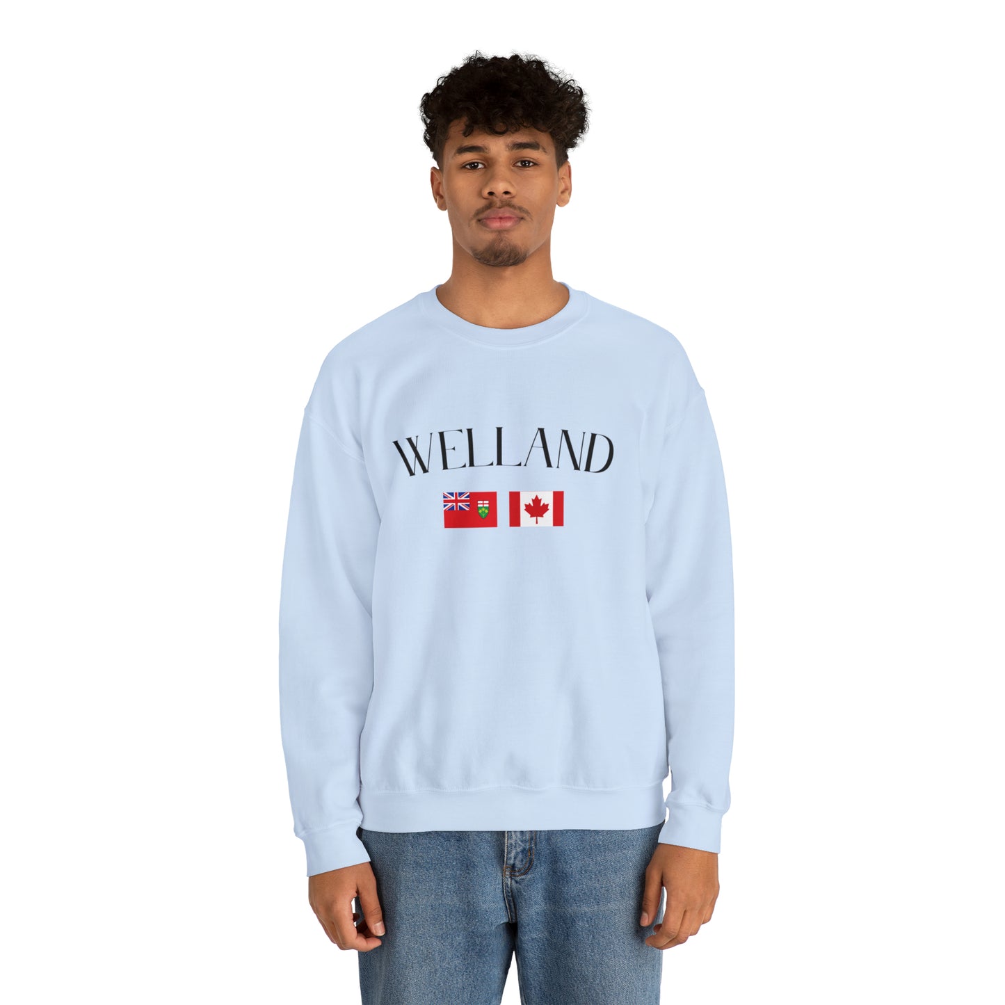 Double Flag Crewneck Sweatshirt
