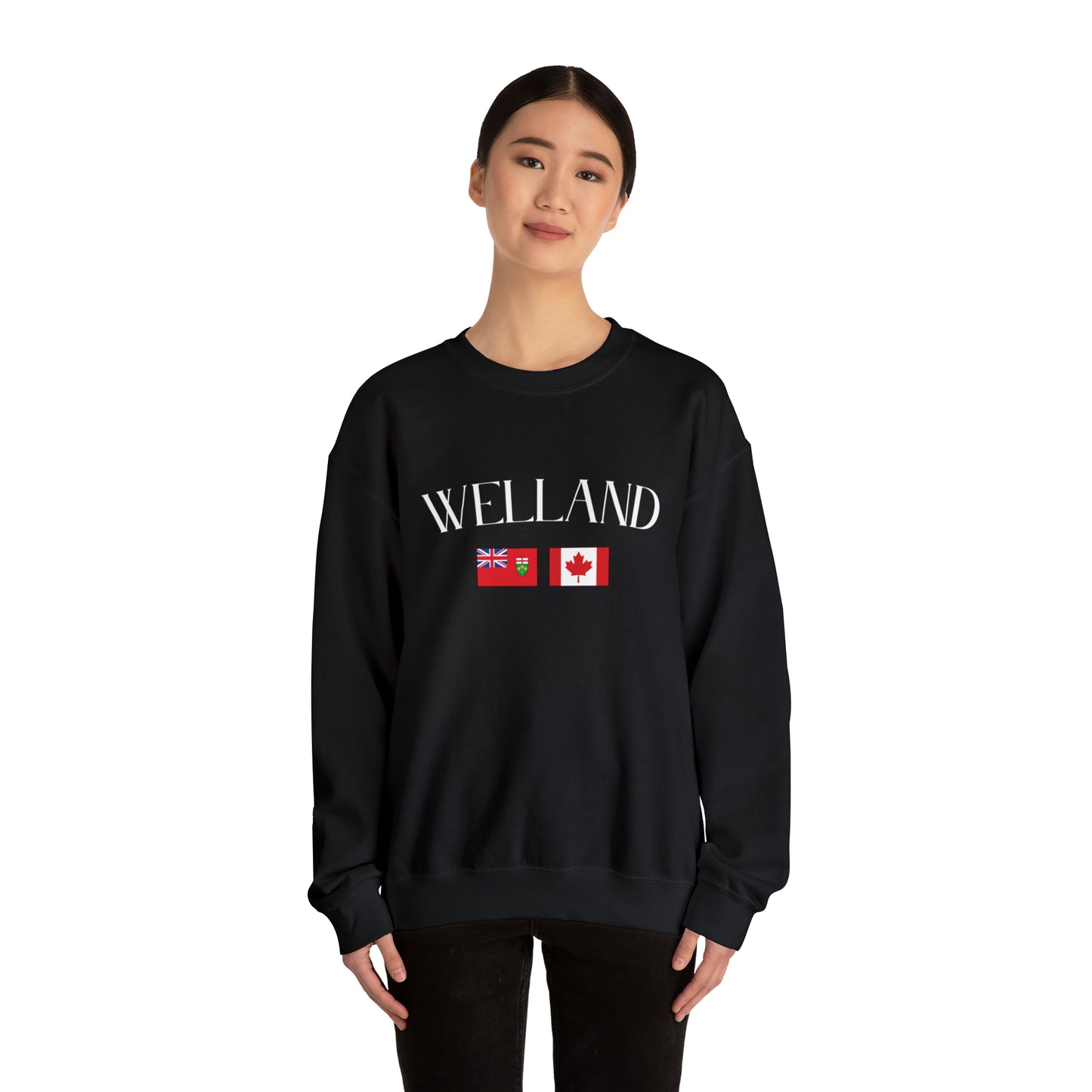 Double Flag Crewneck Sweatshirt