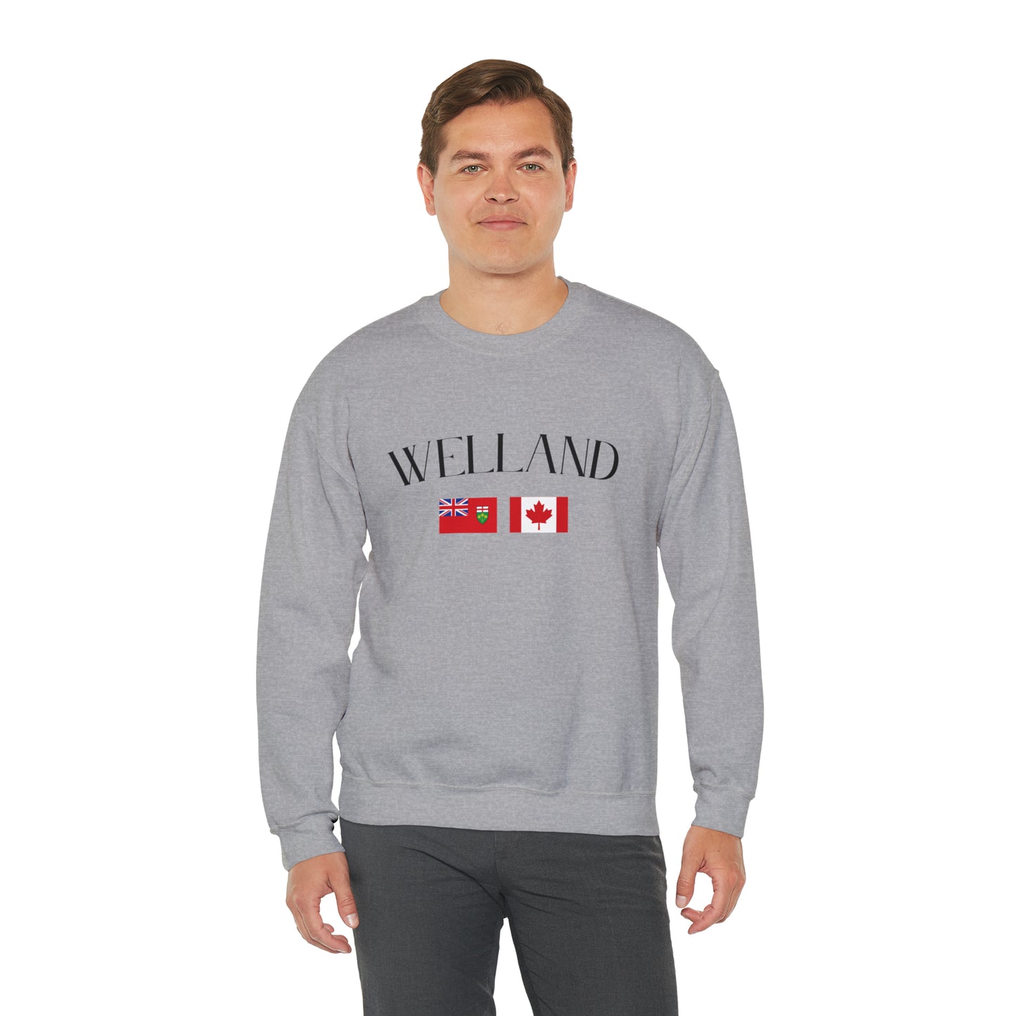 Double Flag Crewneck Sweatshirt