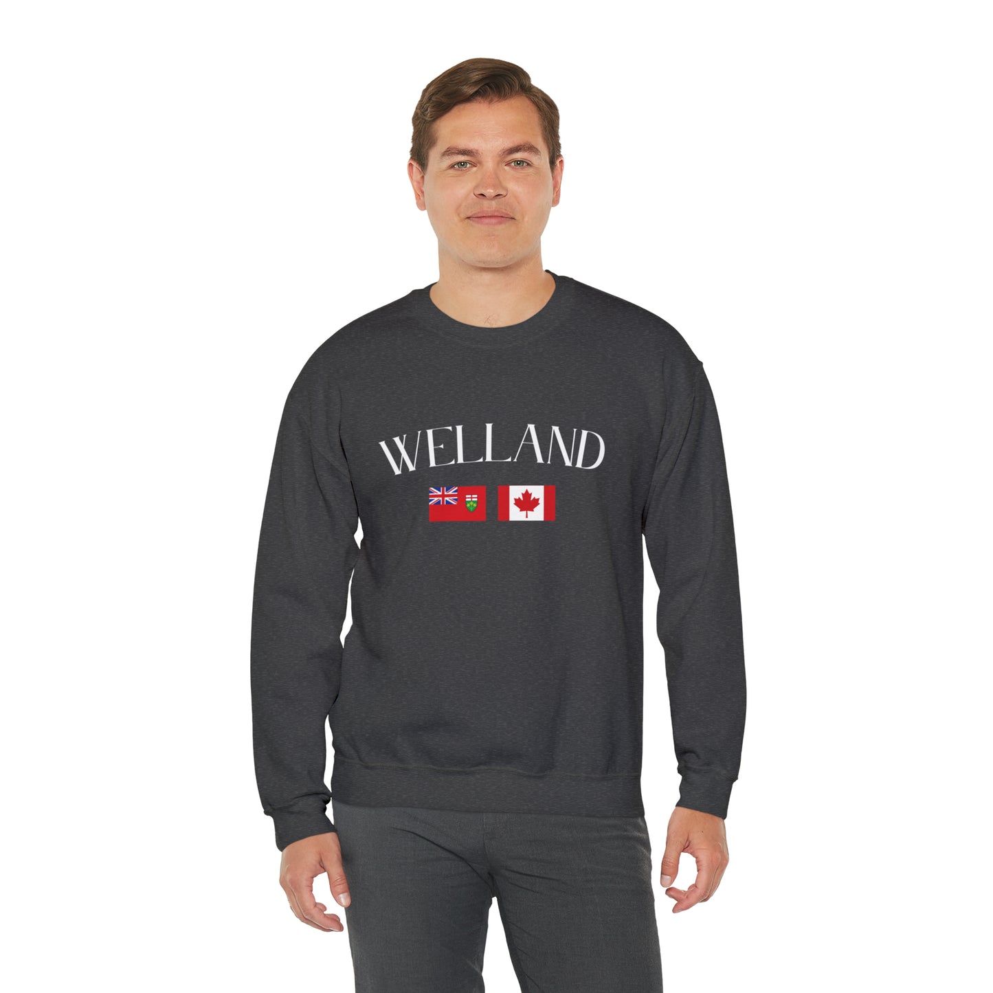 Double Flag Crewneck Sweatshirt