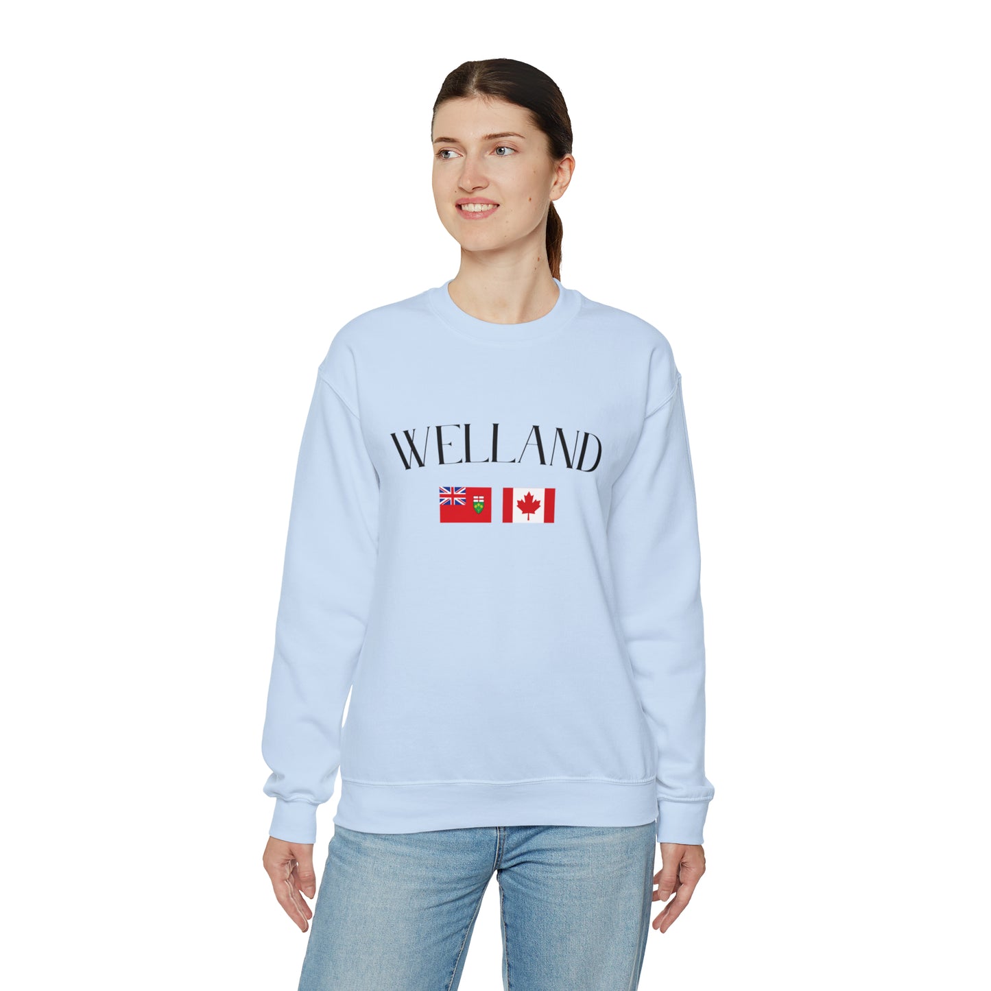 Double Flag Crewneck Sweatshirt