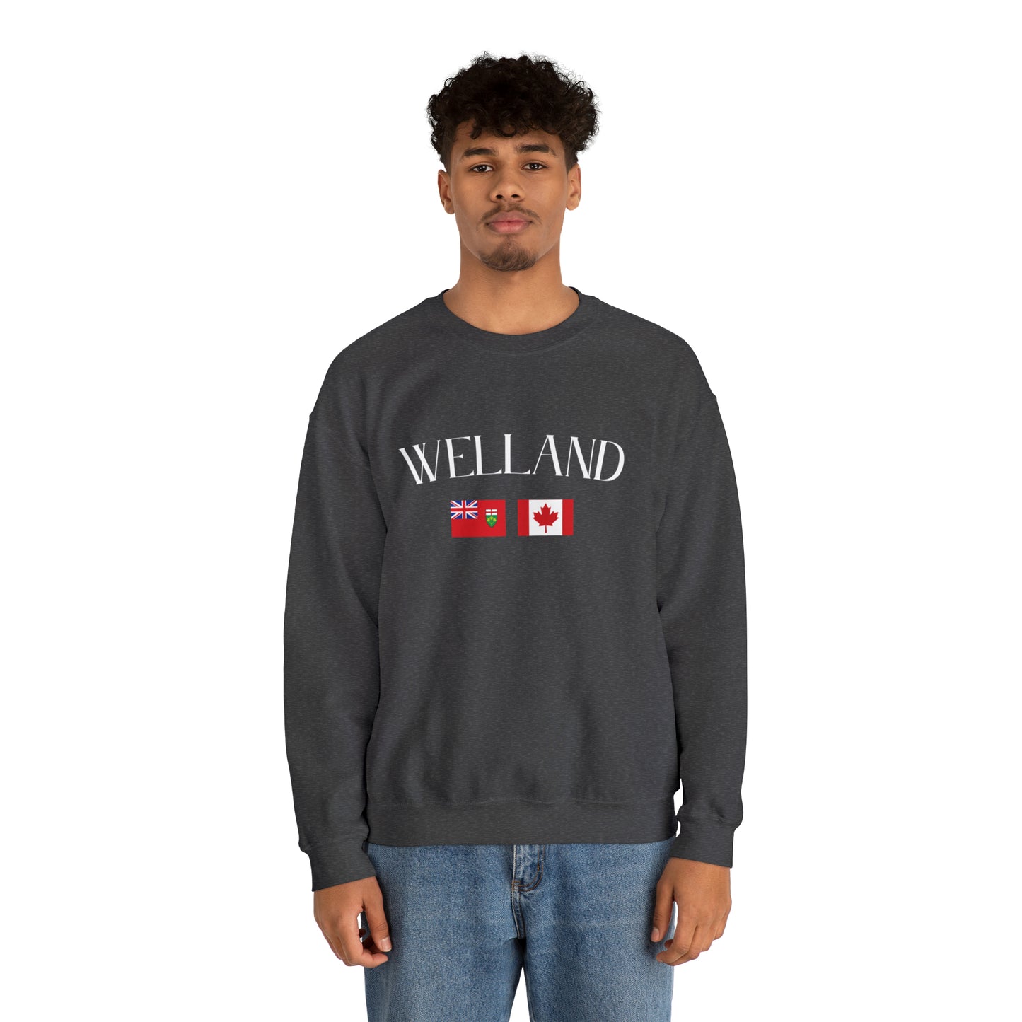 Double Flag Crewneck Sweatshirt