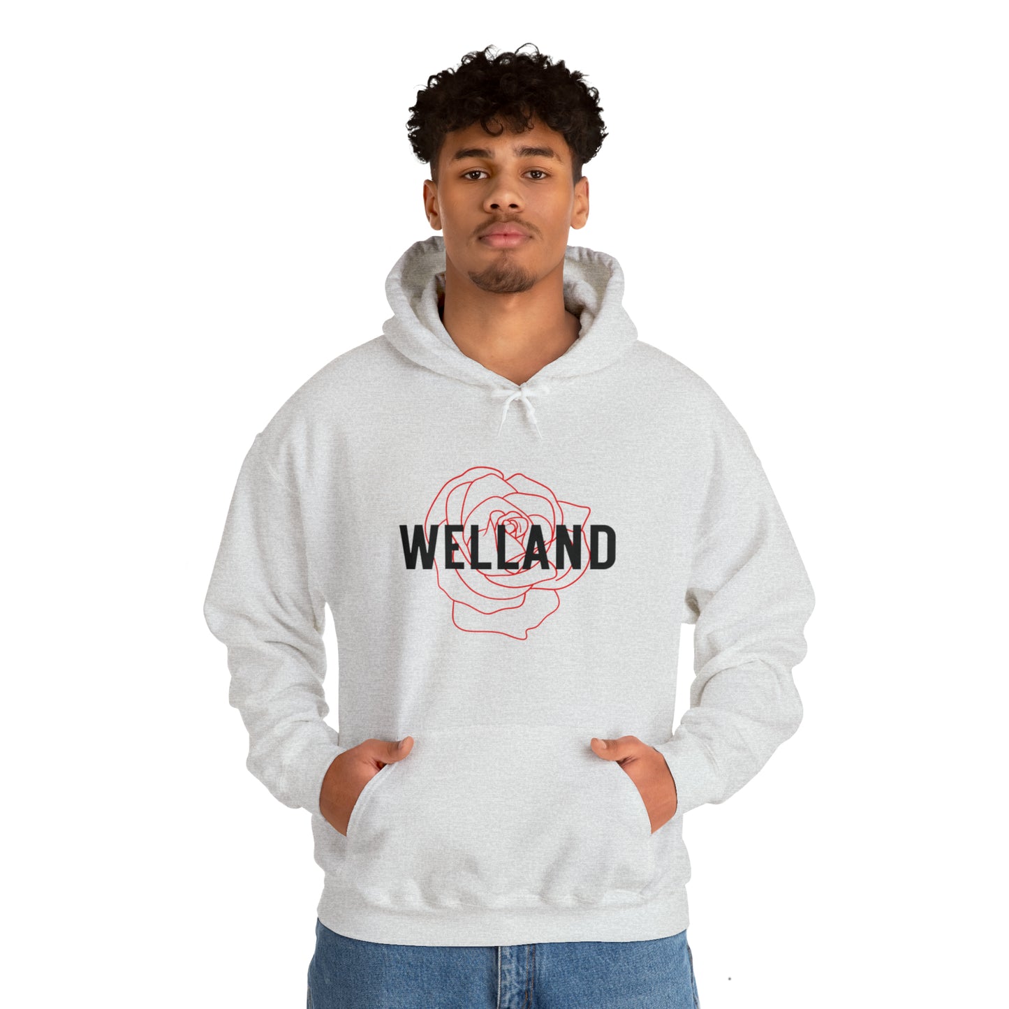 Geo Rose Hoodie