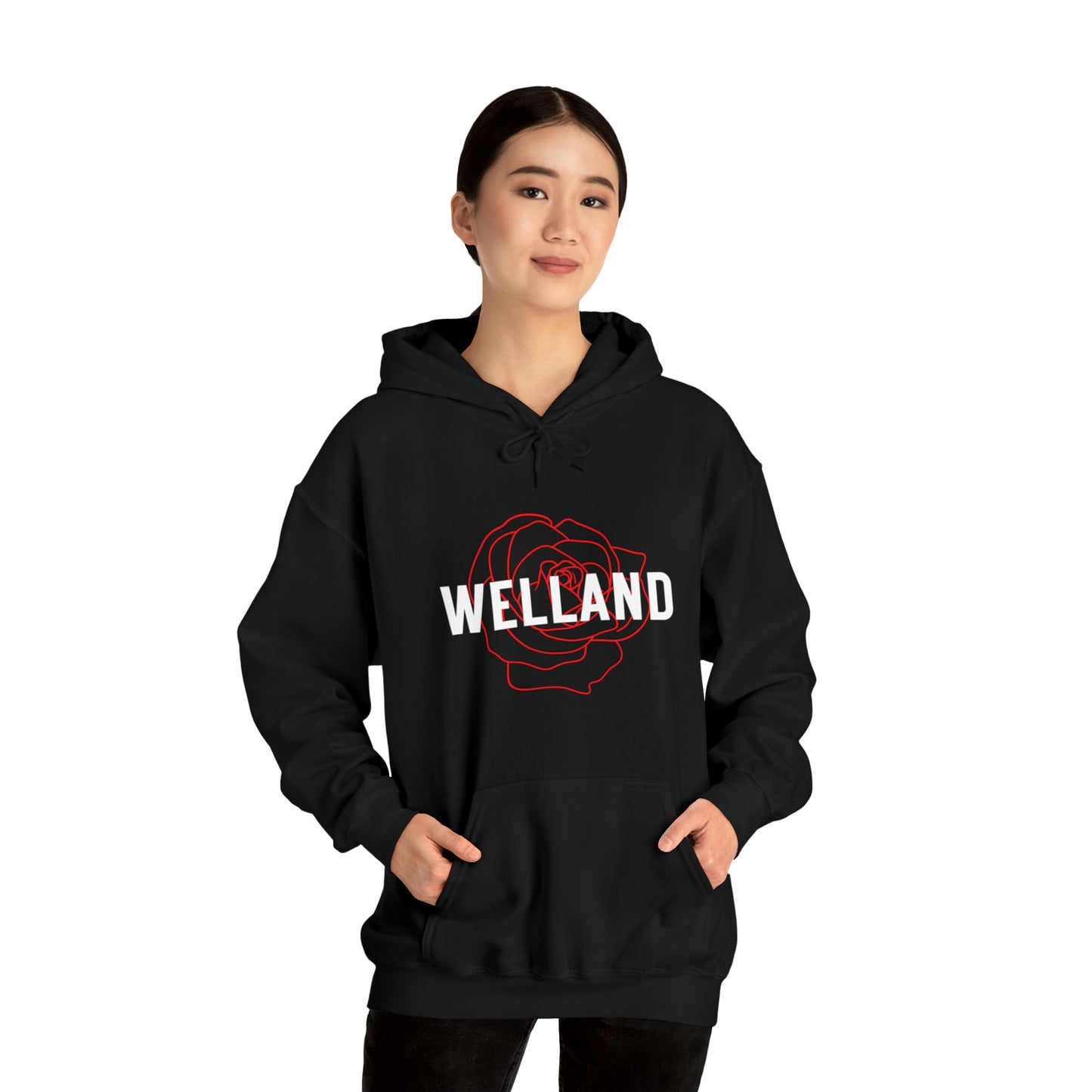 Geo Rose Hoodie
