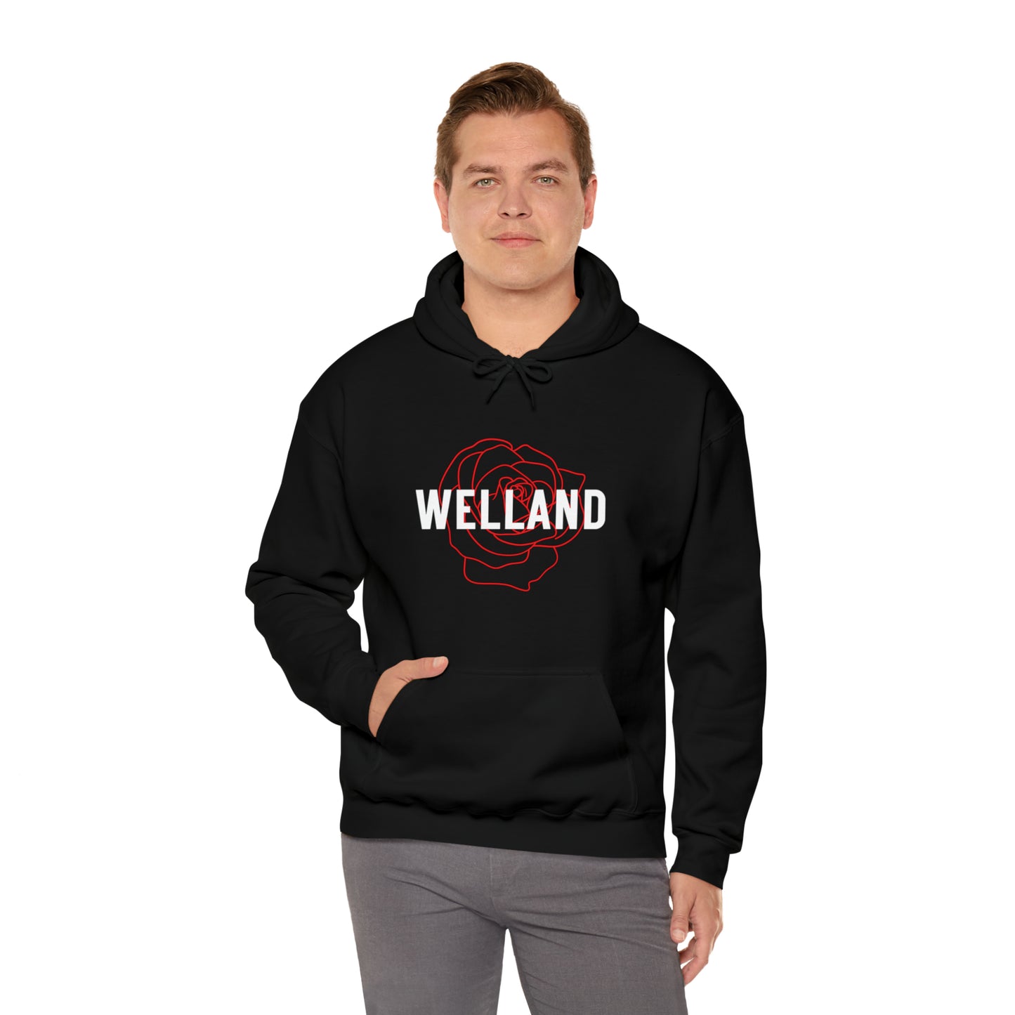 Geo Rose Hoodie