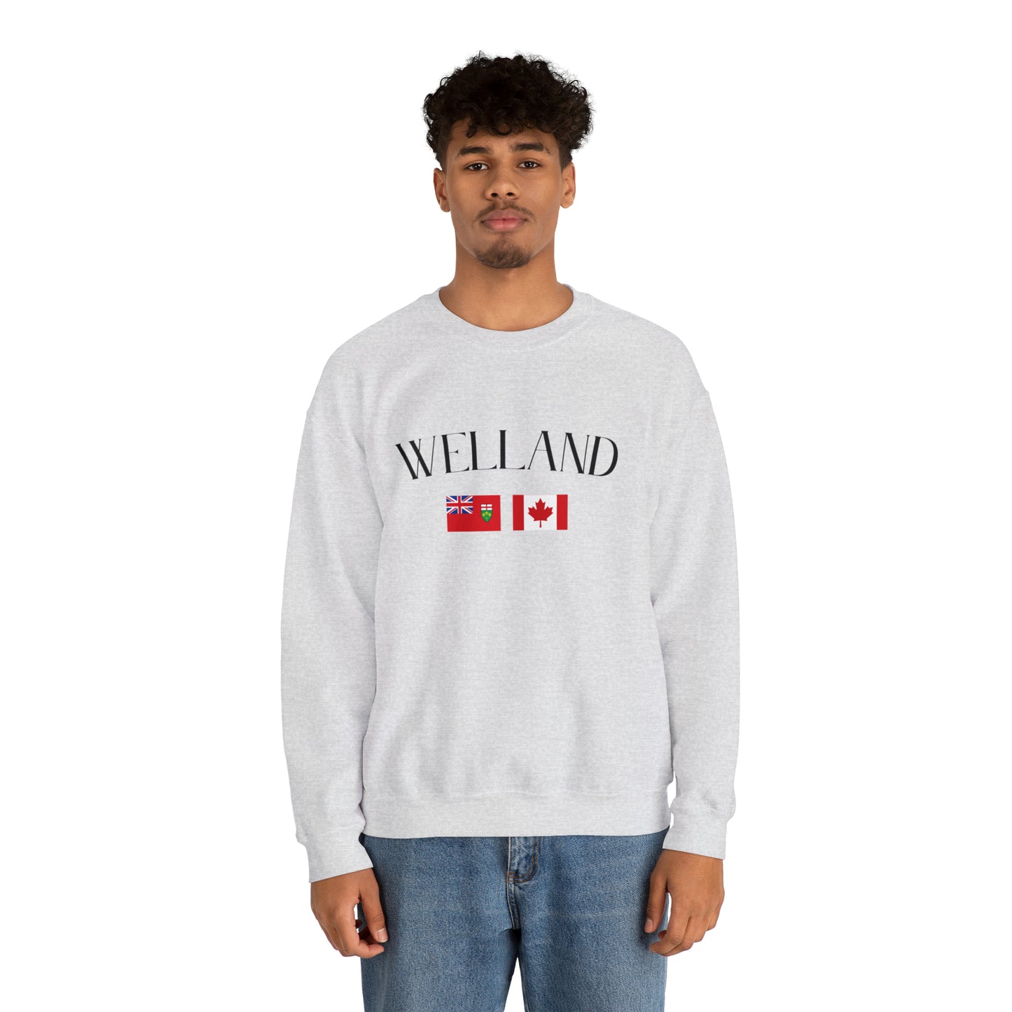 Double Flag Crewneck Sweatshirt