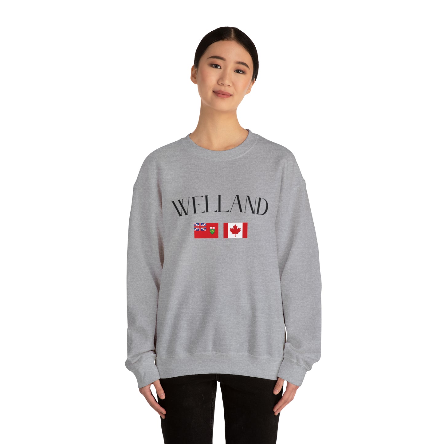 Double Flag Crewneck Sweatshirt