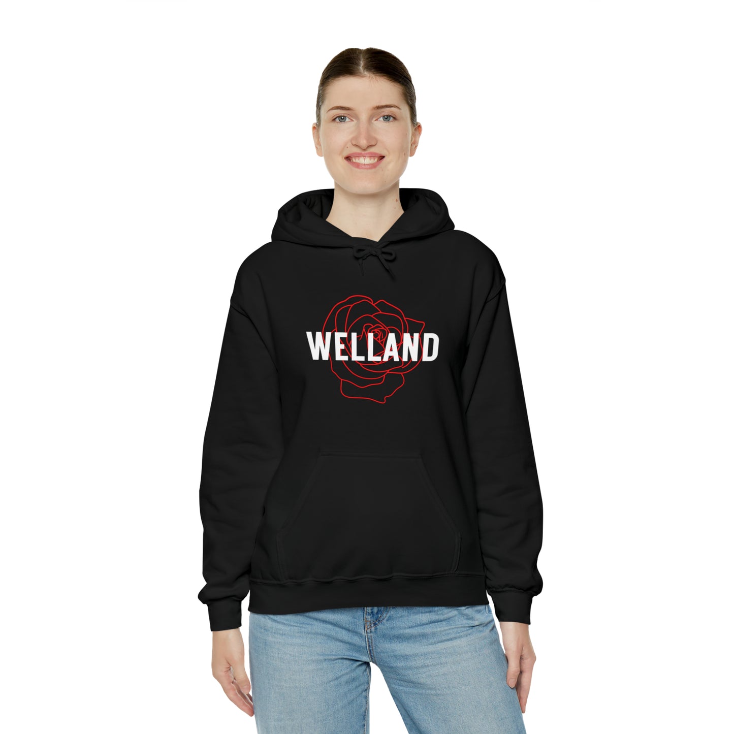 Geo Rose Hoodie