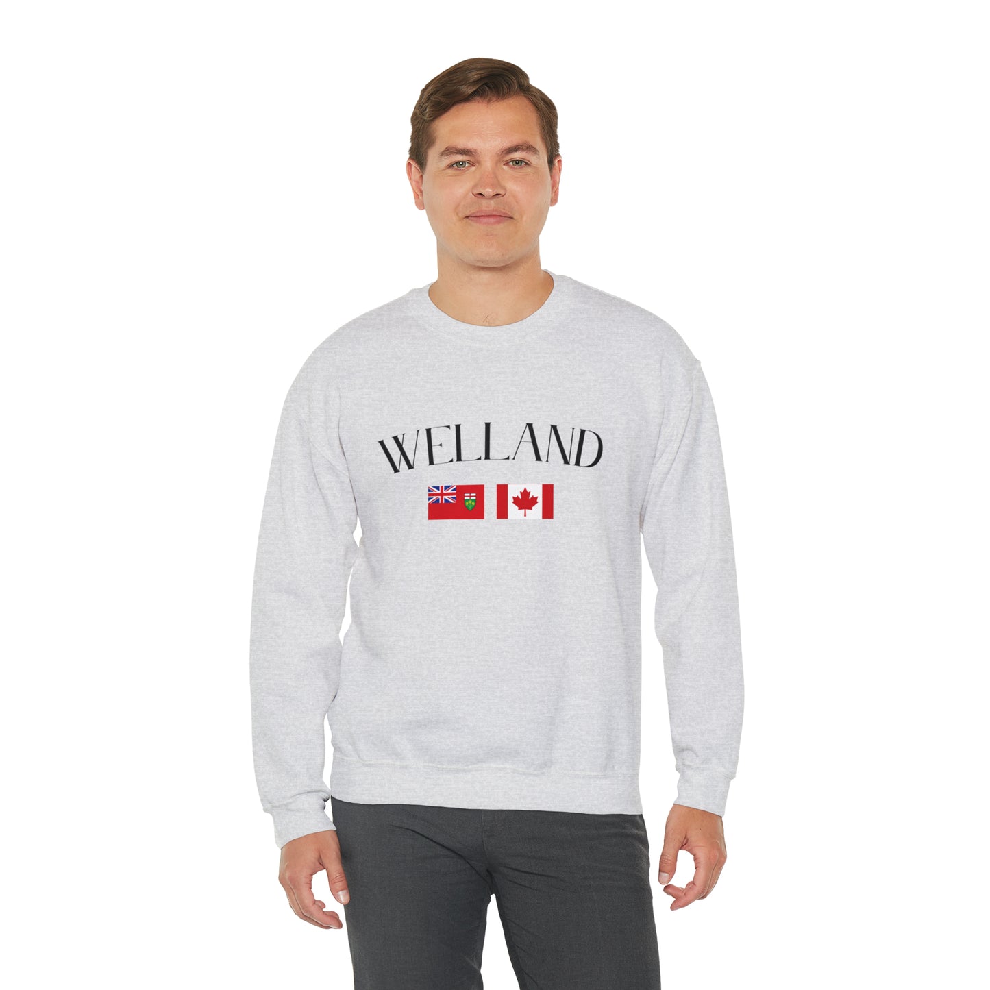 Double Flag Crewneck Sweatshirt