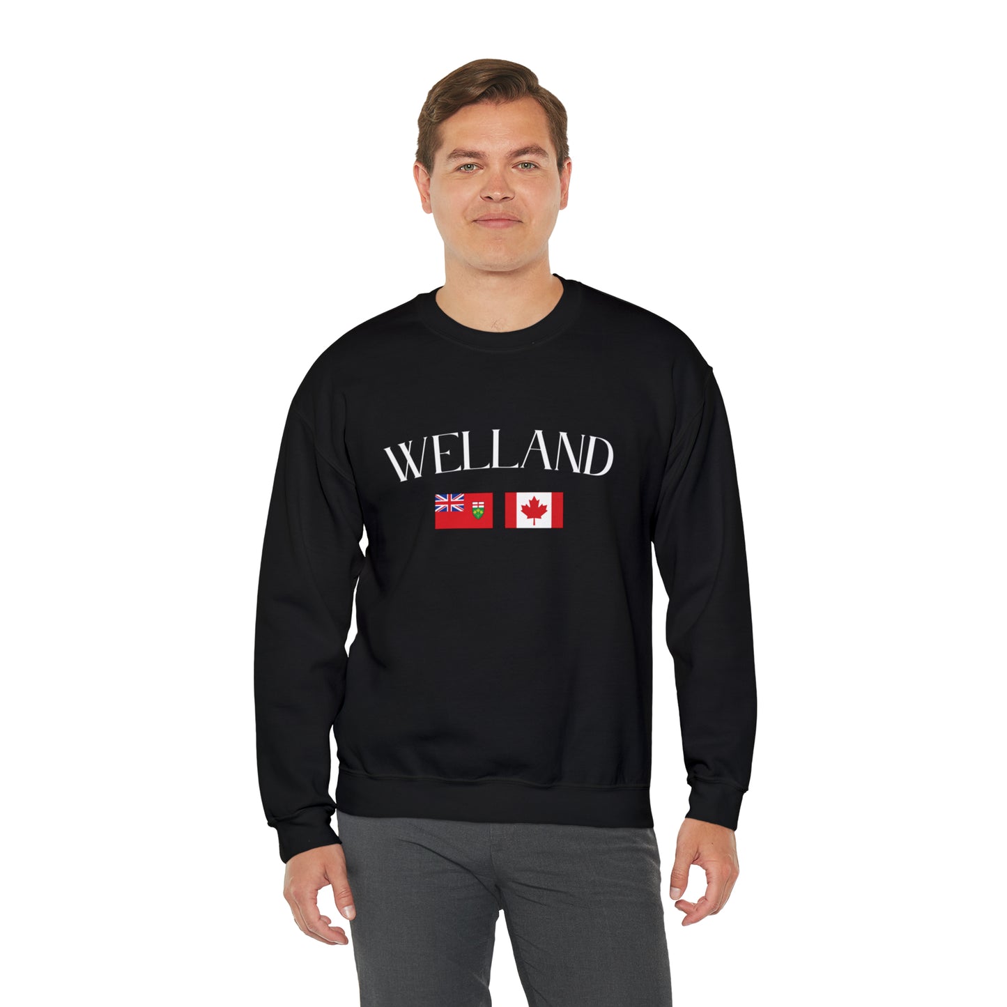 Double Flag Crewneck Sweatshirt