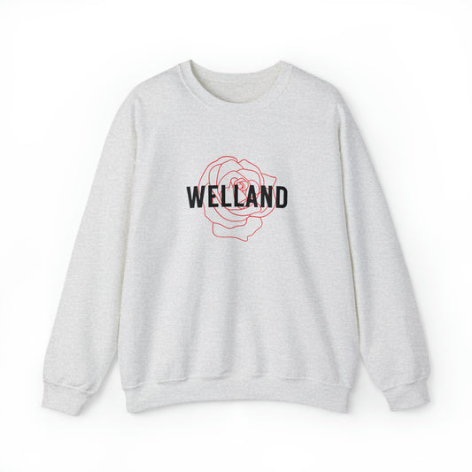 Geo Rose Crewneck Sweatshirt